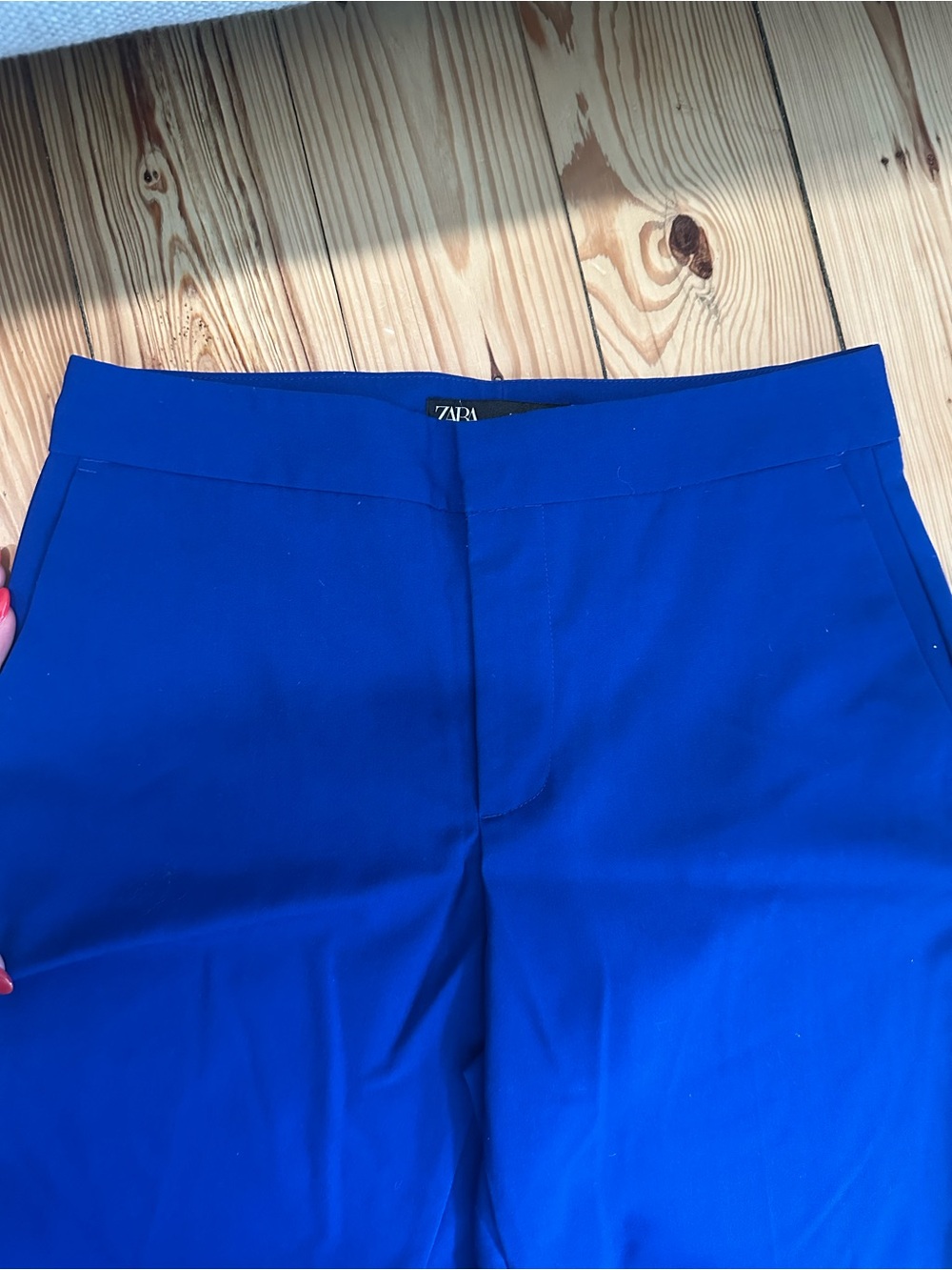 Zara Bright Blue Dress Pants